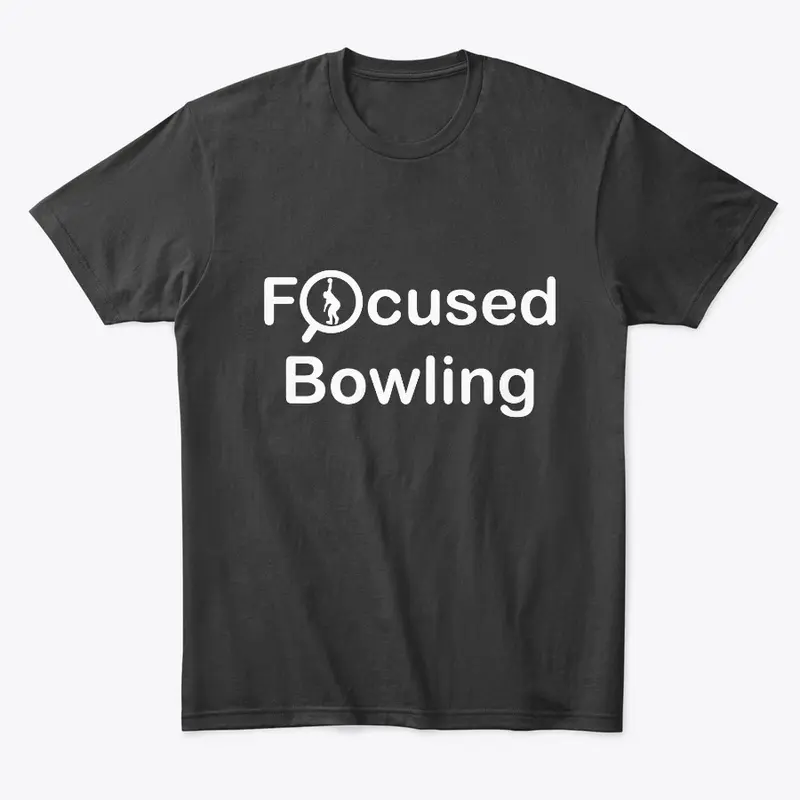 Focused Bowling Black Tee